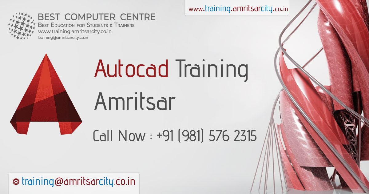 Learn AutoCAD in Amritsar: Call 98157-62315 Master CAD Skills Today